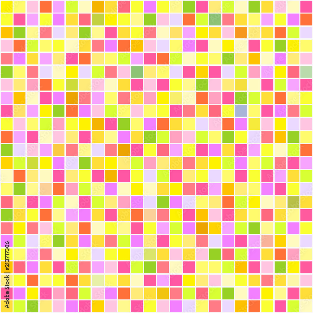 Tile texture. Seamless pattern. Checkered background. Abstract grid wallpaper. Pretty colors. Print for flyers, posters, t-shirts and textiles. Doodle for design Tile texture. Seamless pattern. Checkered background. Abstract grid wallpaper. Pretty colors. Print for flyers, posters, t-shirts and textiles. Doodle for design