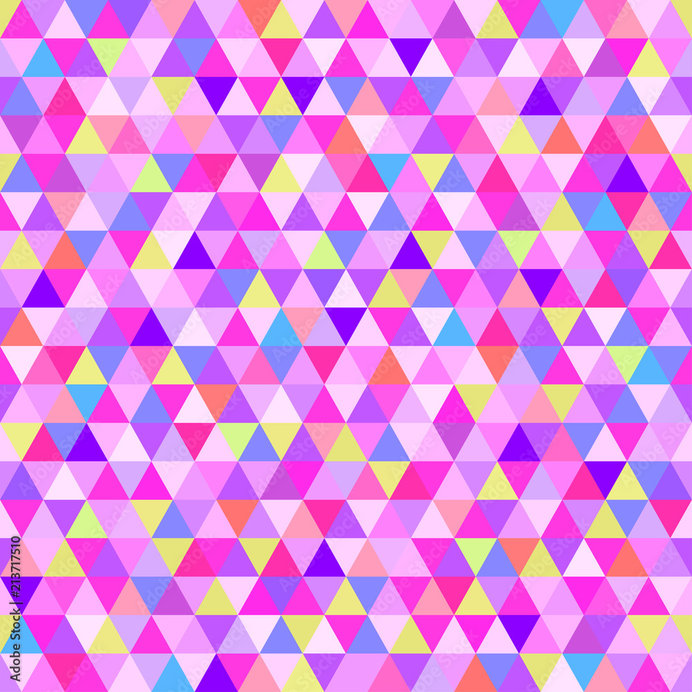 Seamless triangle pattern. Geometric wallpaper of the surface. Unique background. Doodle for design. Bright colors. Print for polygraphy, posters, t-shirts and textiles Seamless triangle pattern. Geometric wallpaper of the surface. Unique background. Doodle for design. Bright colors. Print for polygraphy, posters, t-shirts and textiles