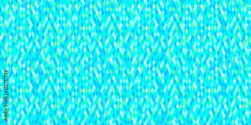 Tiled background with trapeziums. Geometric pattern. Abstract sea wallpaper. Seamless bright texture. Print for banners, posters, flyers and textiles. Greeting cards. Doodle for design