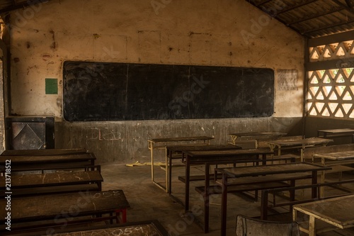 Empty Gambian Classoom © DorSteffen