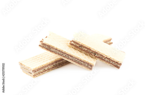 Chocolate wafer composition isolated