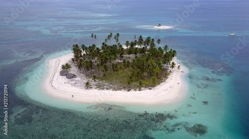Beautiful San Blas Islands Aerial by drone photo