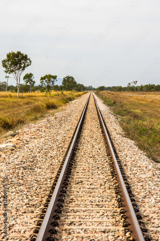 Outback Australian railroad