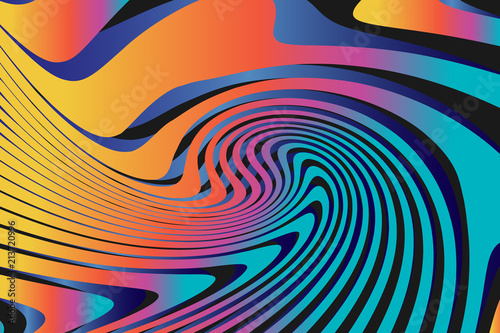 Geometric Abstract Colorful Pattern Background