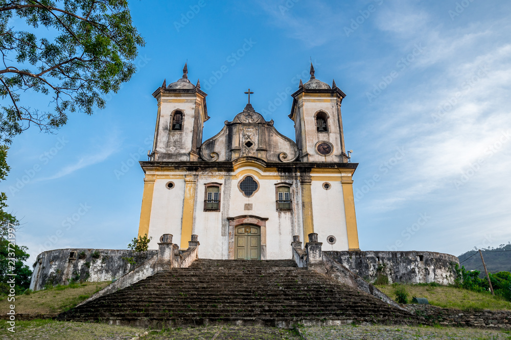 Church of Saint Fransisco of Paula in Ouro Preto, Minas Gerais, Brazil