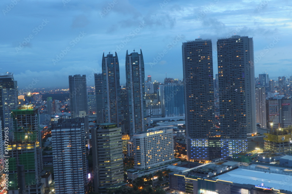 Fototapeta premium Pasig City skyline