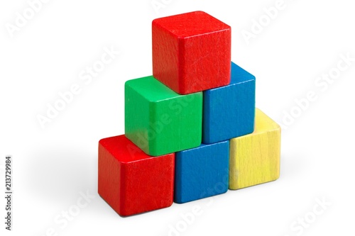 Tower of Colorful Blocks