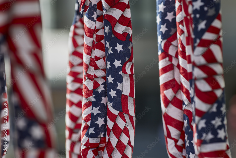 Obraz premium American Flag Bandanas