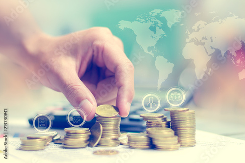Business Finance and Money concept