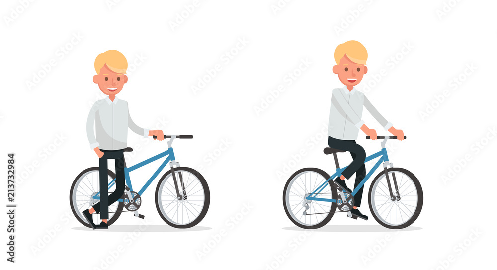 Set of Businessman character vector design. no44 Set of Businessman character vector design. no44
