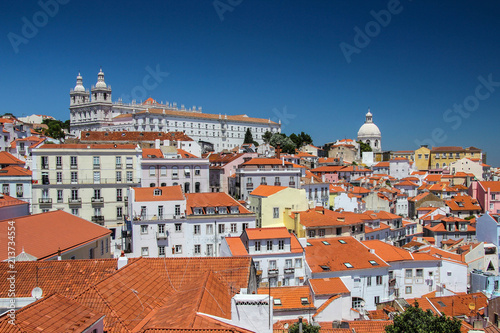 Rooftop view over Lisbon