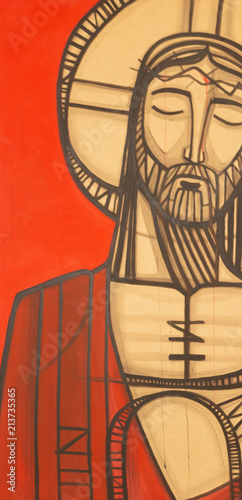 Painting of Jesus Christ at his Passion