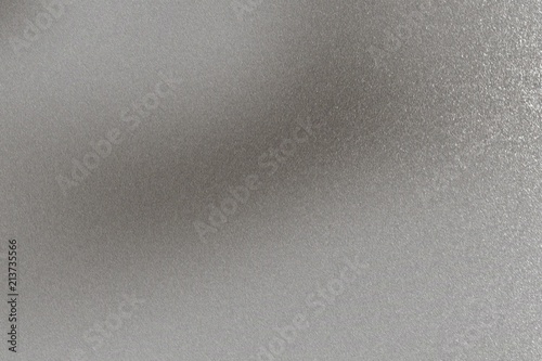 Gray stains on the stainless surface, abstract background