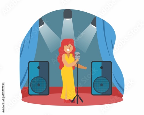 diva singer music musician musical artist concert performance cartoon character