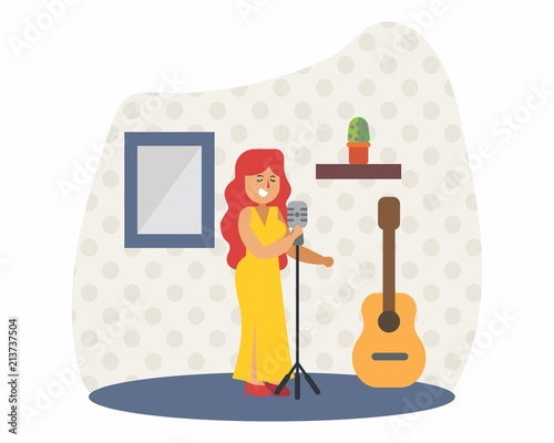 diva singer music musician musical artist concert performance cartoon character
