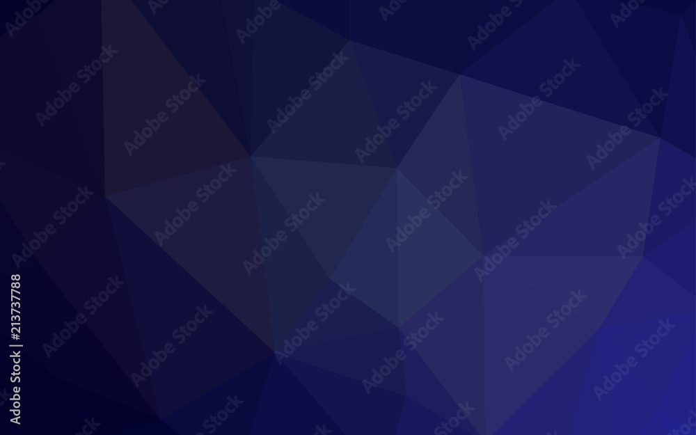 Dark Purple vector polygon abstract backdrop. Dark Purple vector polygon abstract backdrop.