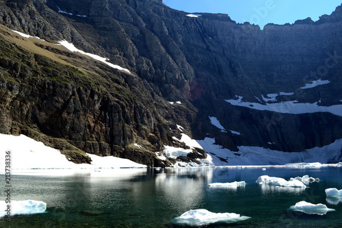 Iceberg Lake in Glacier National Park