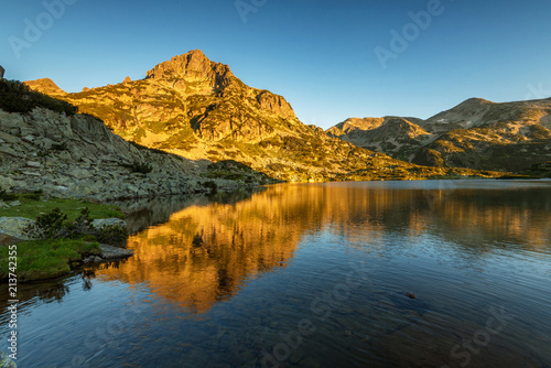 Popovo Lake and Jangal mountain in Pirin National Park,Bulgaria. © ba11istic