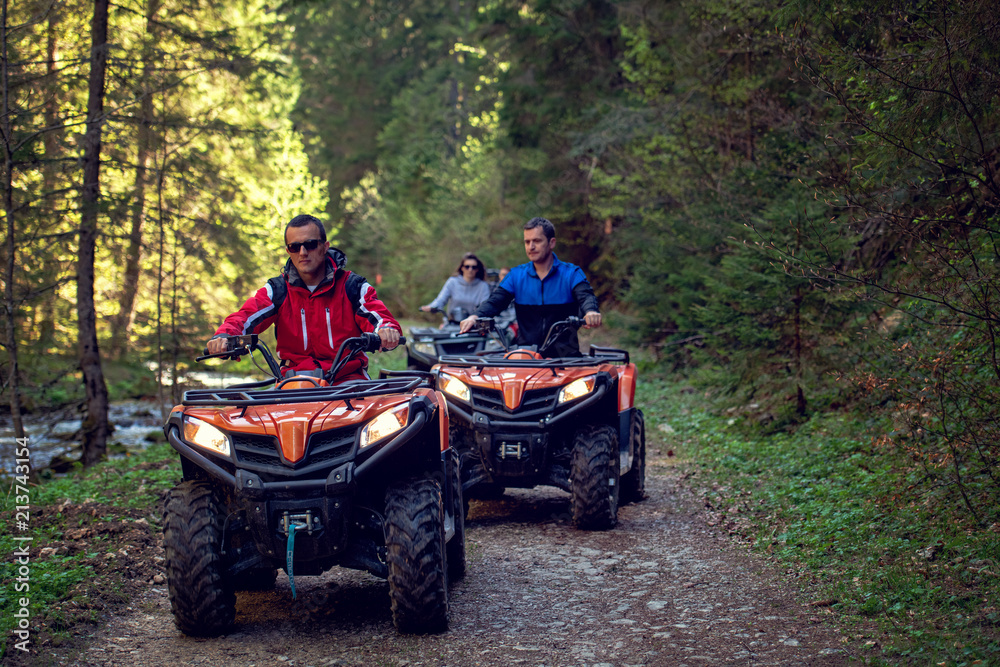 Quad Bike man