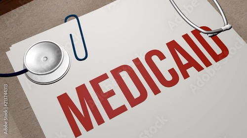 MEDICAID healthcare concept