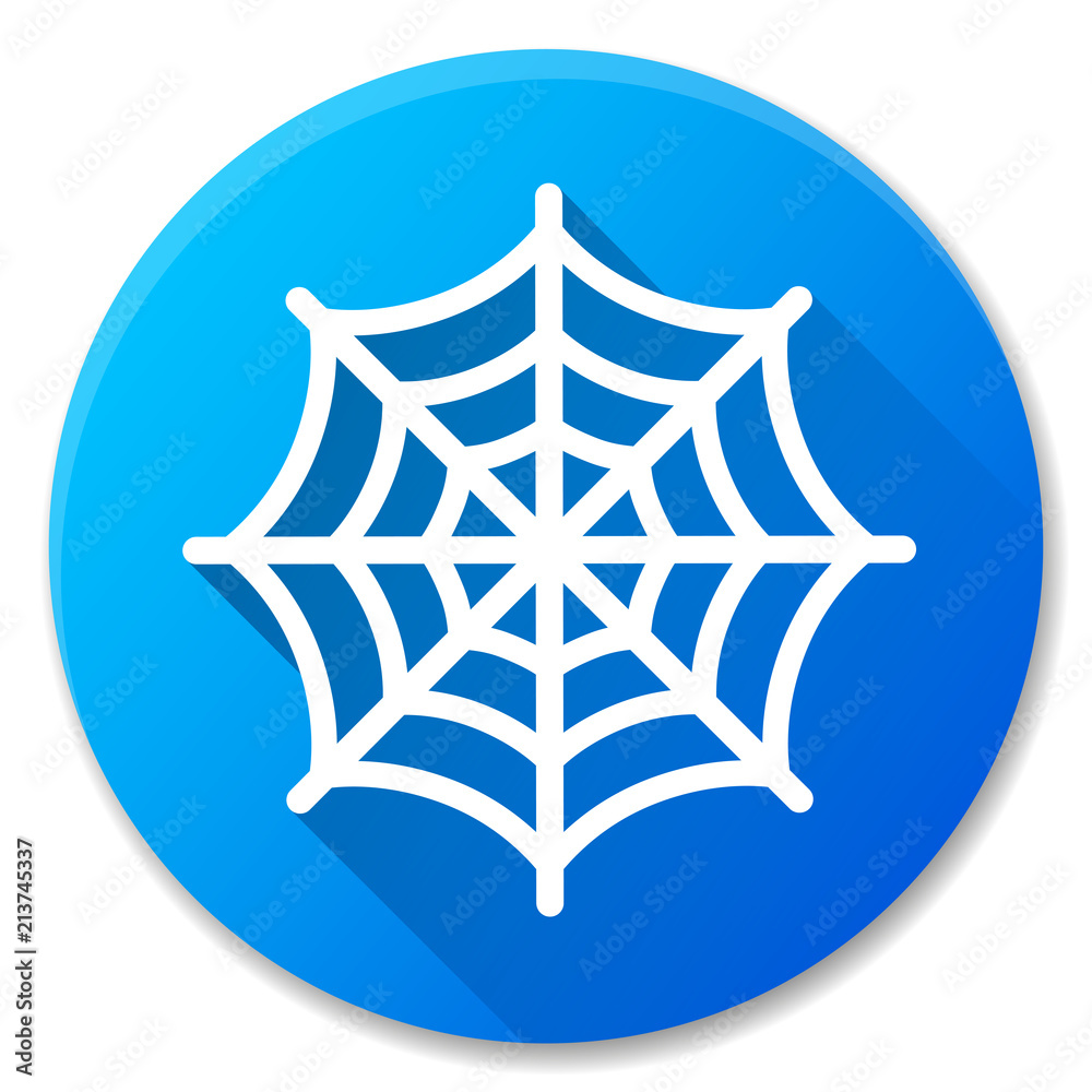 cobweb blue circle icon design cobweb blue circle icon design