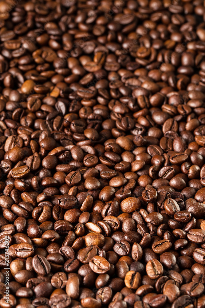 Roasted coffee beans, can be used as a background Roasted coffee beans, can be used as a background