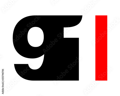 gestalt typography typeset logotype numeral numeric nominal image vector icon