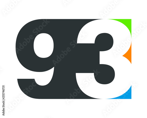 gestalt typography typeset logotype numeral numeric nominal image vector icon