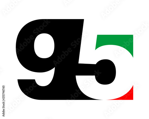 gestalt typography typeset logotype numeral numeric nominal image vector icon