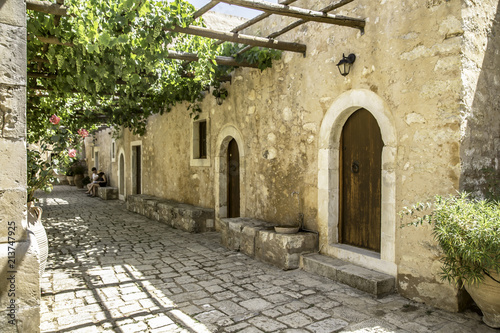  The Arkadi monastery in Crete