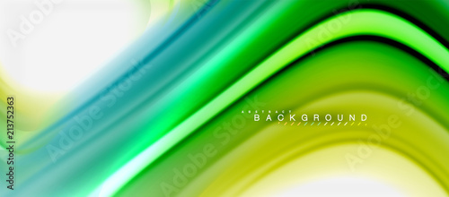 Rainbow fluid colors abstract background twisted liquid design, colorful marble or plastic wavy texture backdrop, multicolored template for business or technology presentation or web brochure cover