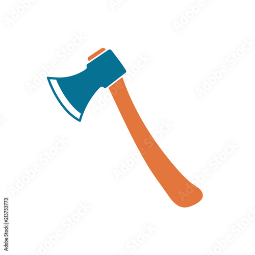 The ax icon. Axe symbol