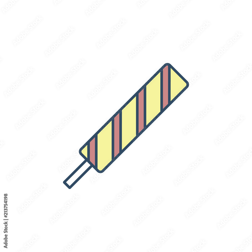 ice cream on stick colored dusk style icon. Element of ice cream icon for mobile concept and web apps. Dusk style ice cream on stick icon can be used for web ice cream on stick colored dusk style icon. Element of ice cream icon for mobile concept and web apps. Dusk style ice cream on stick icon can be used for web