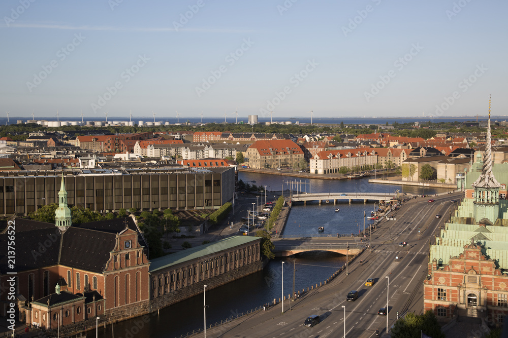 View of Copenhagen; Denmark