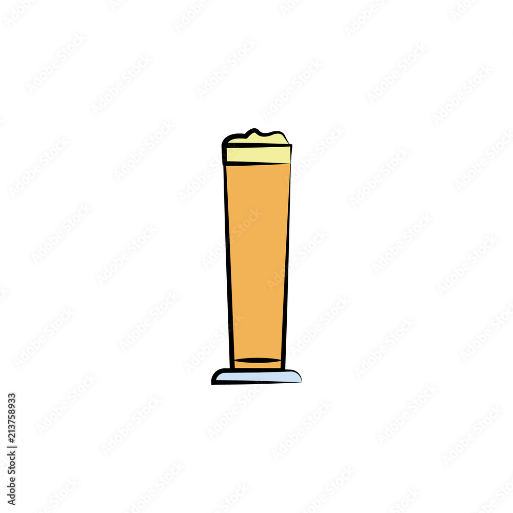 mug of beer colored sketch style icon. Element of beer icon for mobile concept and web apps. Hand drawn mug of beer icon can be used for web and mobile mug of beer colored sketch style icon. Element of beer icon for mobile concept and web apps. Hand drawn mug of beer icon can be used for web and mobile