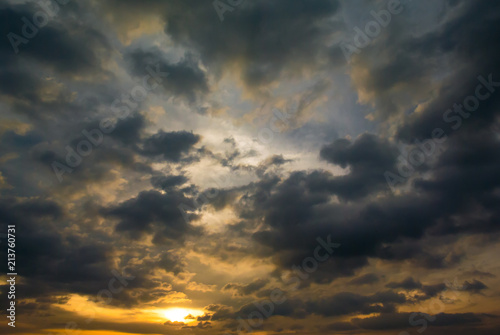 Dramatic sky with clouds © Beach boy 2024