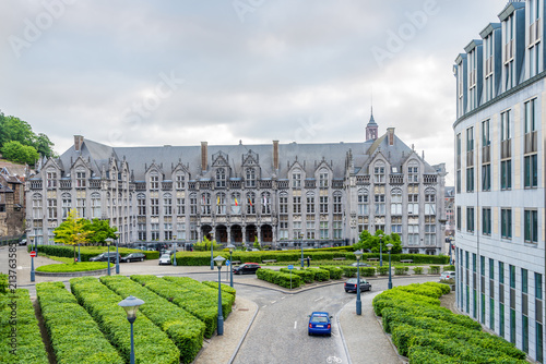 Φωτογραφία View at the building of Provincial Palace in Liege - Belgium