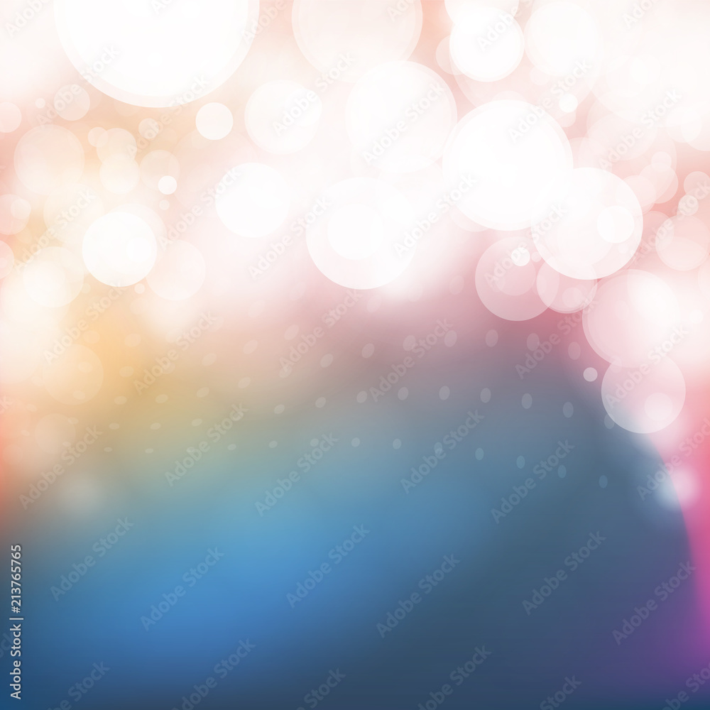 Cover Design Template with Abstract, Blurred, Colorful Background - Dark Blue and Bright White Cover Design Template with Abstract, Blurred, Colorful Background - Dark Blue and Bright White