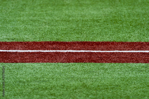 Photography Third base with a white caulk line. Baseball