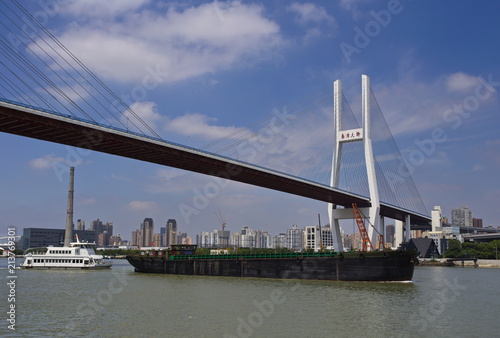 Photography Nanpu Bridge. Shanghai