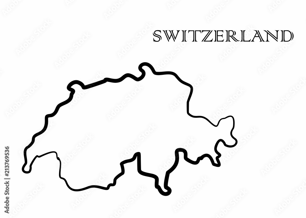 the SWITZERLAND map