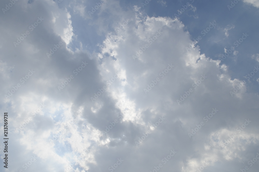 夏空の雲