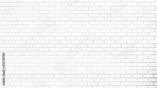Construction background or backdrop brick wall of white abstract style.