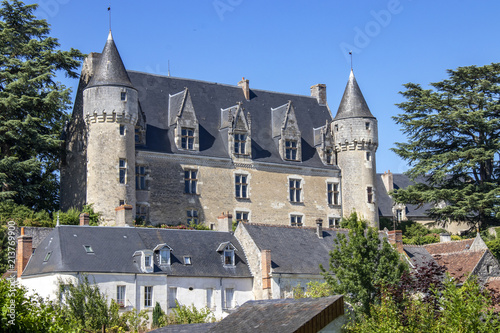 Montrésor. Le château. Indre-et-Loire. Pays de Loire photo