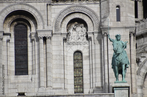 Fotografie Paris sacre coeur closeup