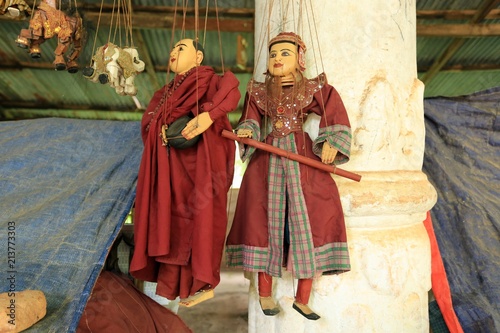Myanmar puppets
