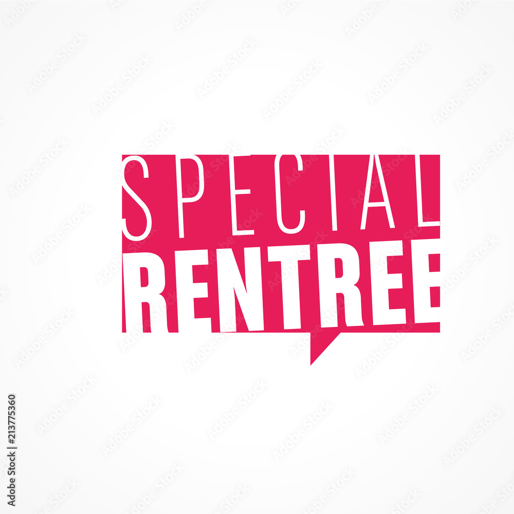 Fototapeta premium spécial rentrée