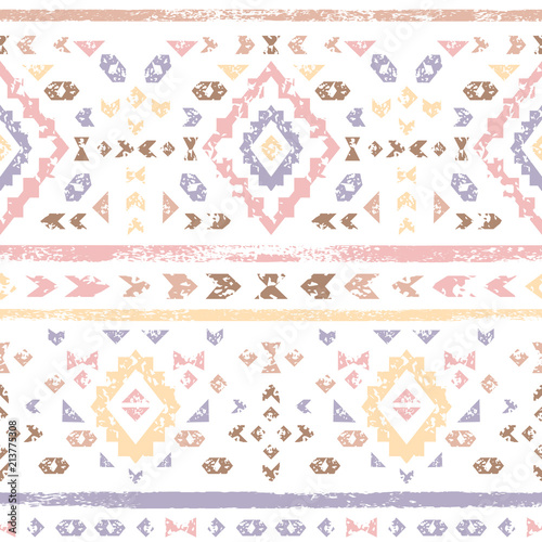 Pastel colored pink geometr...