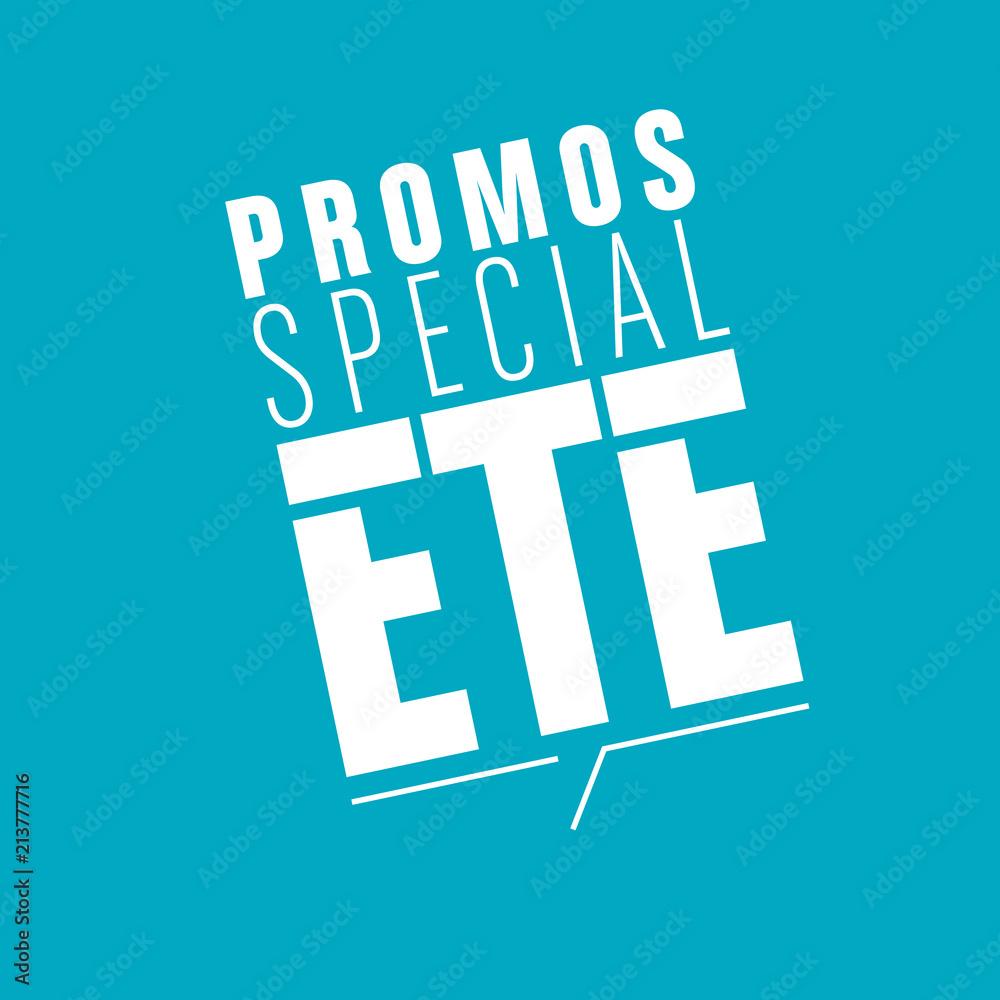 promo spécial été