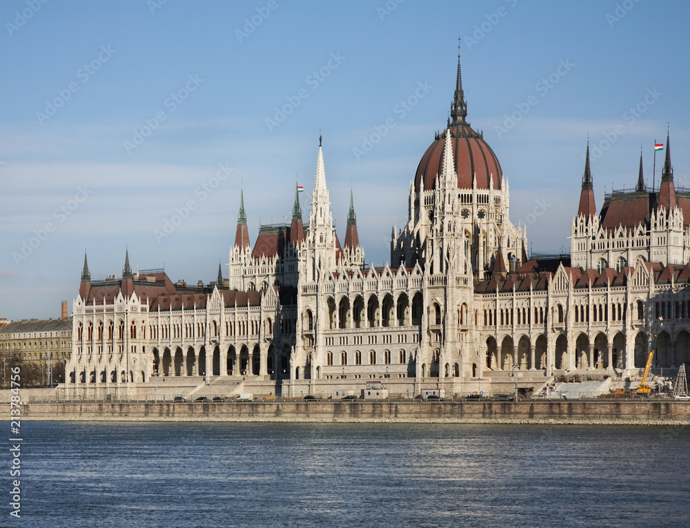 Hungarian Parliament Building in Budapest. Hungary Hungarian Parliament Building in Budapest. Hungary